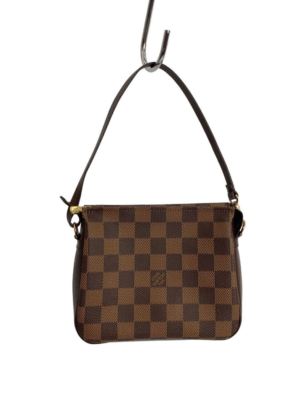 LOUIS VUITTON Trousse Makeup Damier Ebene Brown